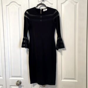 Eliza J new black knit dress
